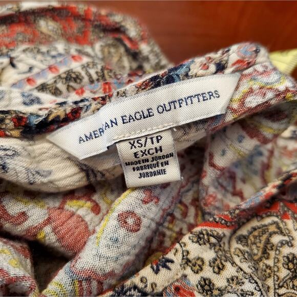 American Eagle romper xs paisley - Picture 9 of 12